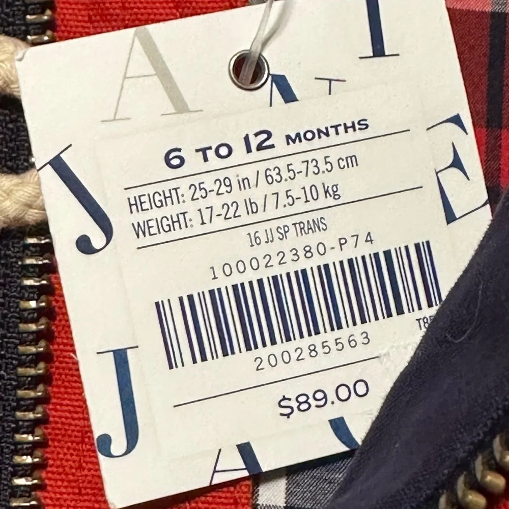 Janie and Jack Toggle Button Coat
